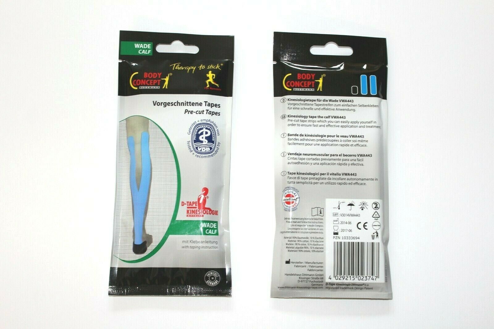 Best Kinesiology Tape Precut Strips for Pain Relief & Muscle Support - Athletic, Medical & Recovery Use