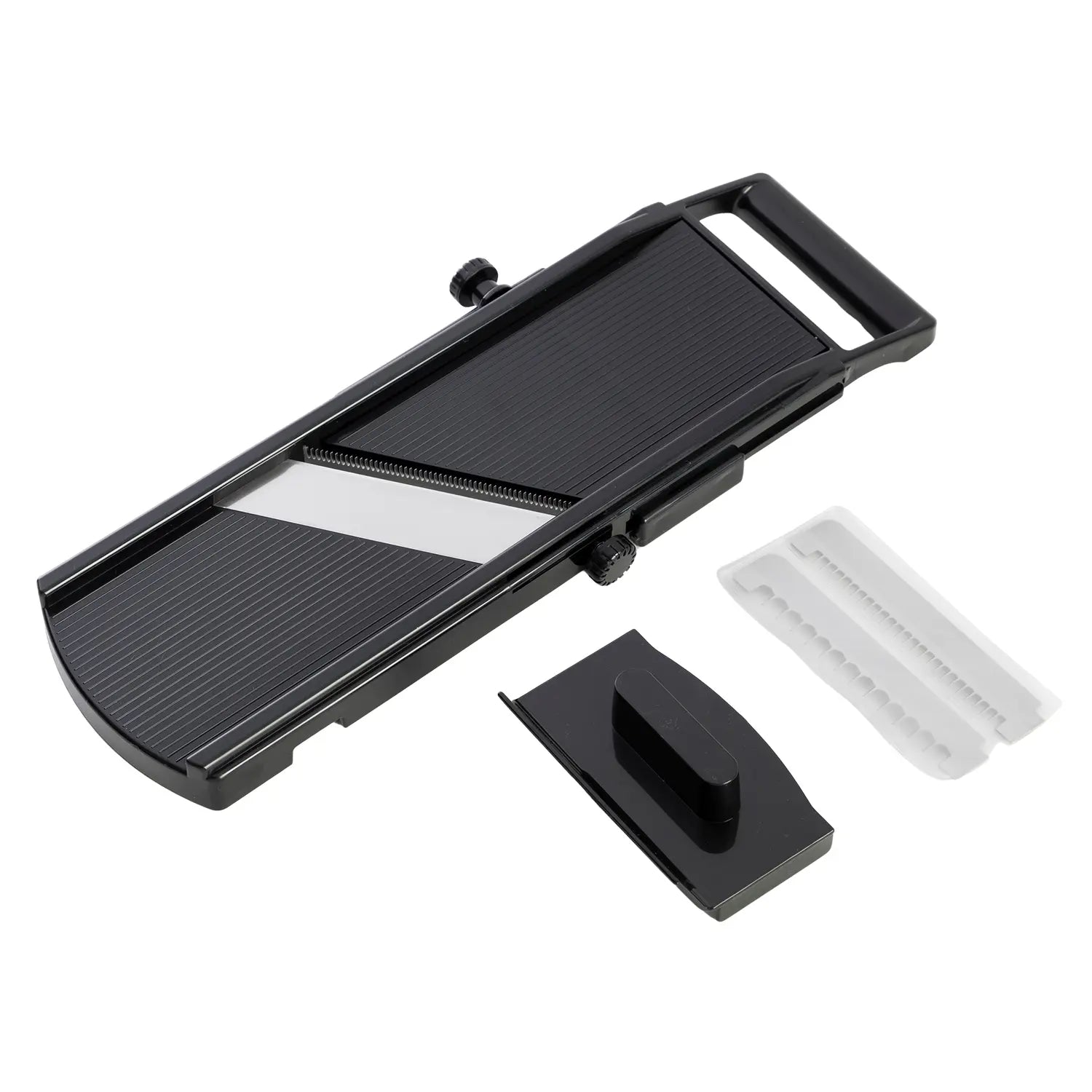 Premium EBM ABS Resin Samurai Wide Mandoline Slicer - Professional Vegetable & Fruit Slicer for Kitchen - Perfect for Salad Prep, Garnishing & Meal Prepping