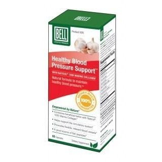 Bell Blood Pressure Support Supplement - 60 Vegan Capsules for Heart Health & Circulation - Ideal for Daily Wellness & Cardiovascular Care