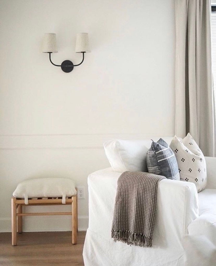 Chiang Mai Native Cotton Pillow Cover - Handmade Organic Cotton Cushion Case - Ready to Ship - Perfect for Bedroom, Living Room & Boho Home Decor
