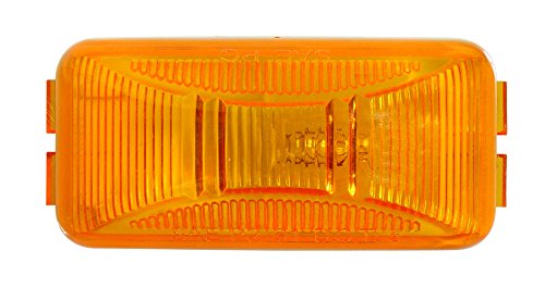 Optronics A-91ABP Amber LED Marker Light - Heavy Duty Truck Clearance Light for Trailers, RVs & Commercial Vehicles - Durable Weatherproof Design for Safe Night Driving