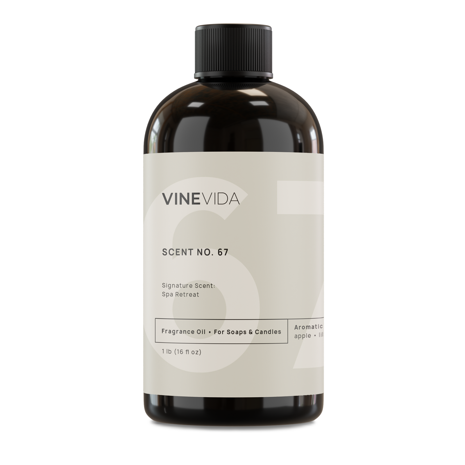 NO. 67 Fragrance Oil for Soaps & Candles - Spa Retreat Scent - Aromatherapy Essential Oil for Relaxation, Bath & Massage - Perfect for Home Spa, Yoga & Meditation