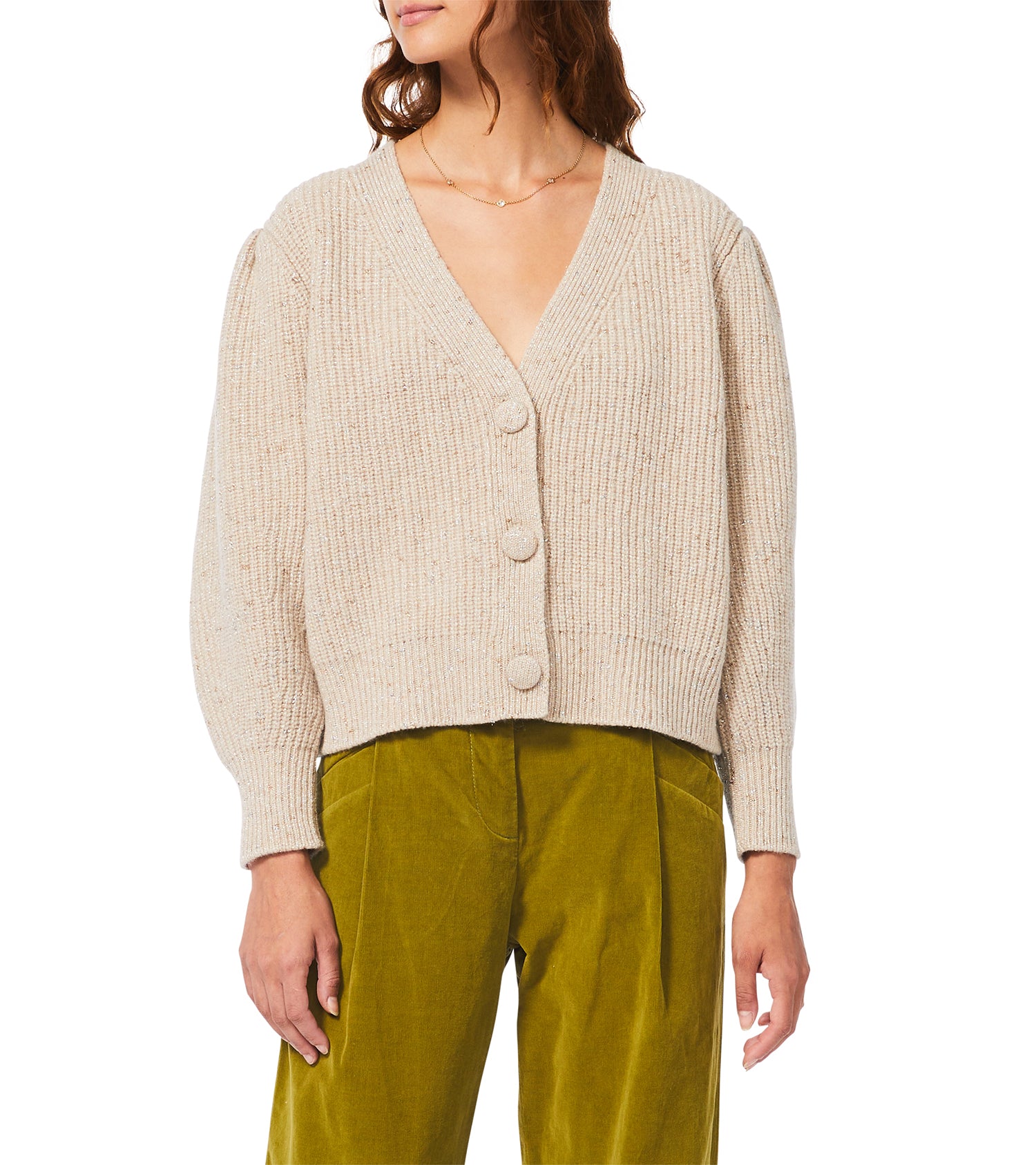 Molly V Neck Cardigan Women's Lightweight Knit Sweater - Soft Comfortable Open Front Cardigan for Office, Casual Outfits & Layering