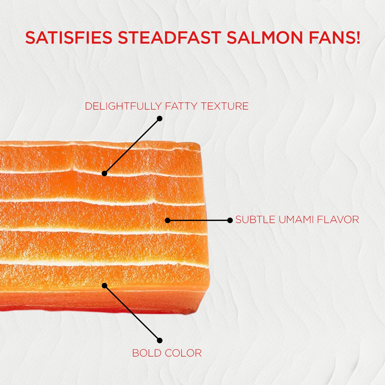 Boldly Vegan Salmon Sashimi - 10 Pack Plant-Based Frozen Seafood, Soy-Free & Non-GMO, Healthy Vegan Fish Alternative for Sushi, Poke Bowls & Vegan Diets | Nordic Catch by Boldly