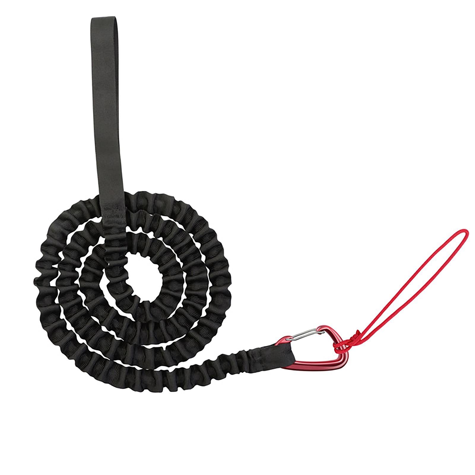 Durable Kids Bike Tow Rope - Adjustable Bungee Cord for Child Bicycle Towing - Safe MTB Tow Line for Easier Hill Climbs - Perfect for Family Rides, Trail Adventures & Teaching Kids to Bike