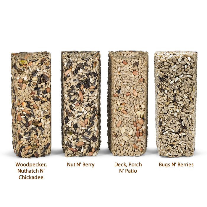 Wild Delight Premium Seed Blocks for Wild Birds - High Energy Bird Food for Year-Round Feeding - Perfect for Backyard Bird Feeders & Wildlife Gardens