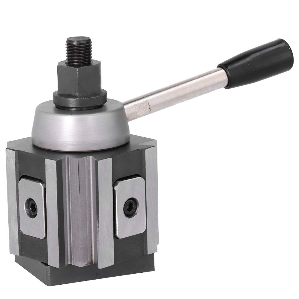 AXA Piston Type Quick Change Tool Post for Lathe | CNC 250-100 Industrial Turning Tools | Durable Milling Machine Tool Holder | Perfect for Metalworking & Precision Machining Projects