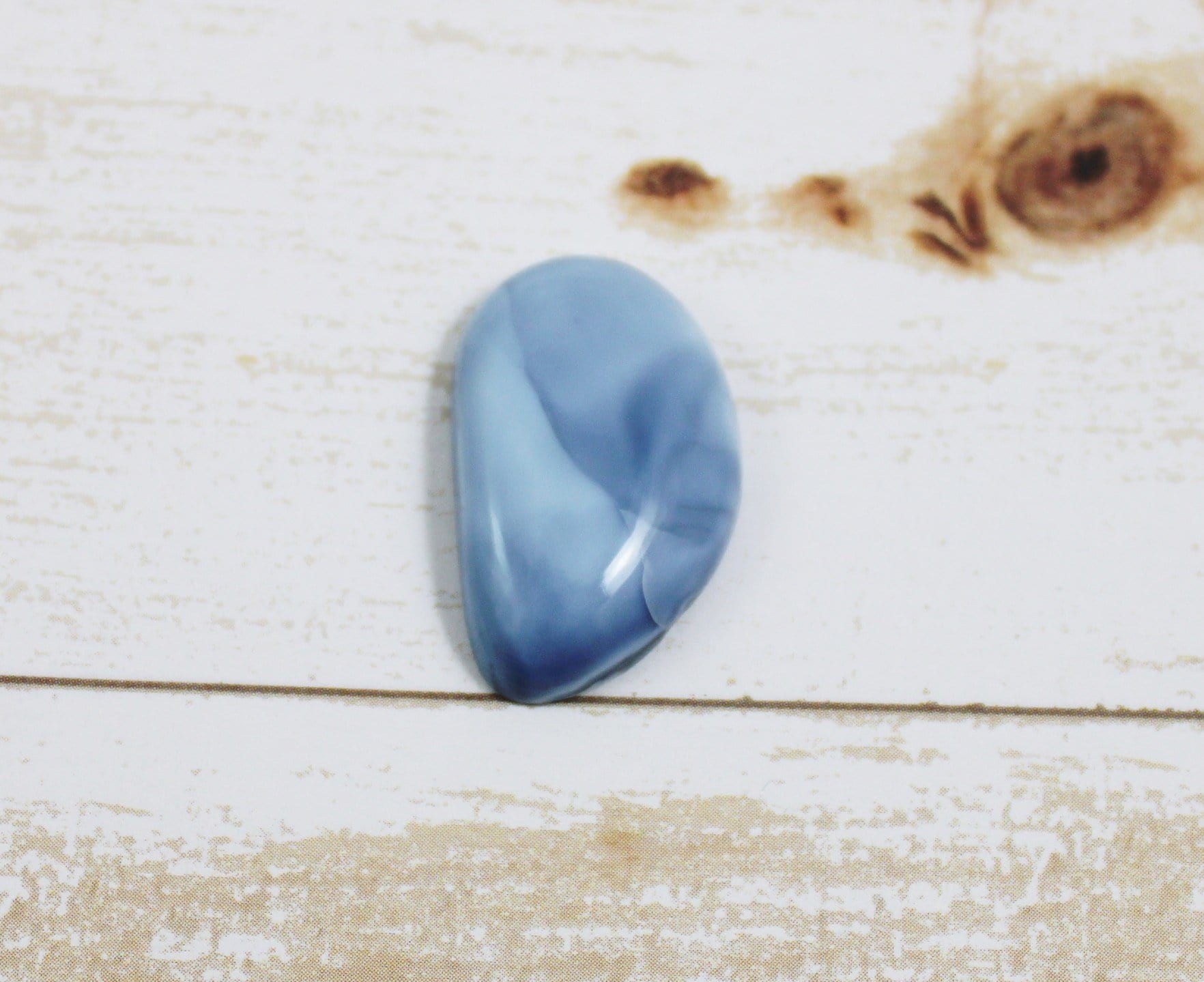 Natural Blue Opal Cabochons for Jewelry Making - High Quality Gemstone Beads for Rings, Necklaces & DIY Crafts - Perfect for Healing Crystal Jewelry & Gifts