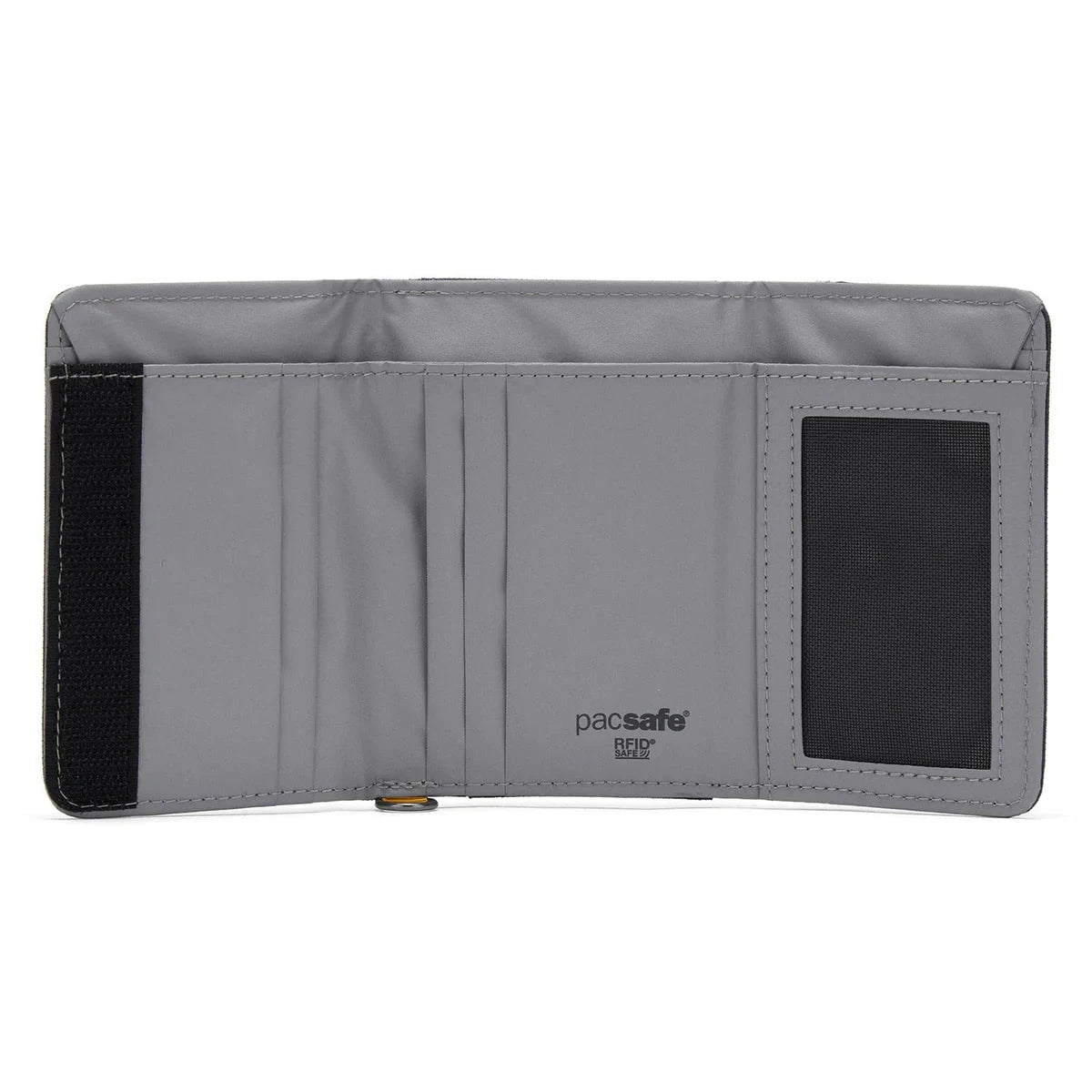 Pacsafe RFIDsafe™ RFID Blocking Trifold Wallet - Secure Travel & Everyday Use for Credit Cards, Passport & Cash - Anti-Theft Slim Wallet for Men & Women
