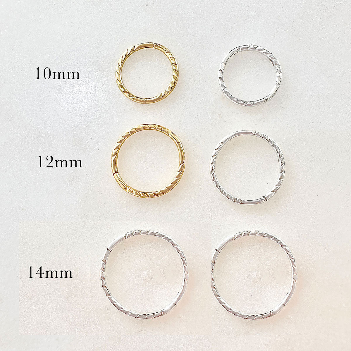 14mm Grooved Endless Sleepers - Comfortable & Durable Hair Accessories for Women | Perfect for Braids, Ponytails & Everyday Hairstyles