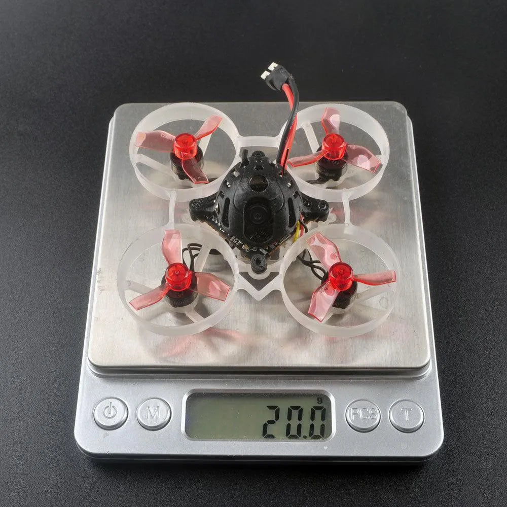 Happymodel Mobula6 1S 65mm Brushless Whoop BNF V2.0 Drone - Ready to Fly FPV Racing Quadcopter for Indoor & Outdoor RC Flying