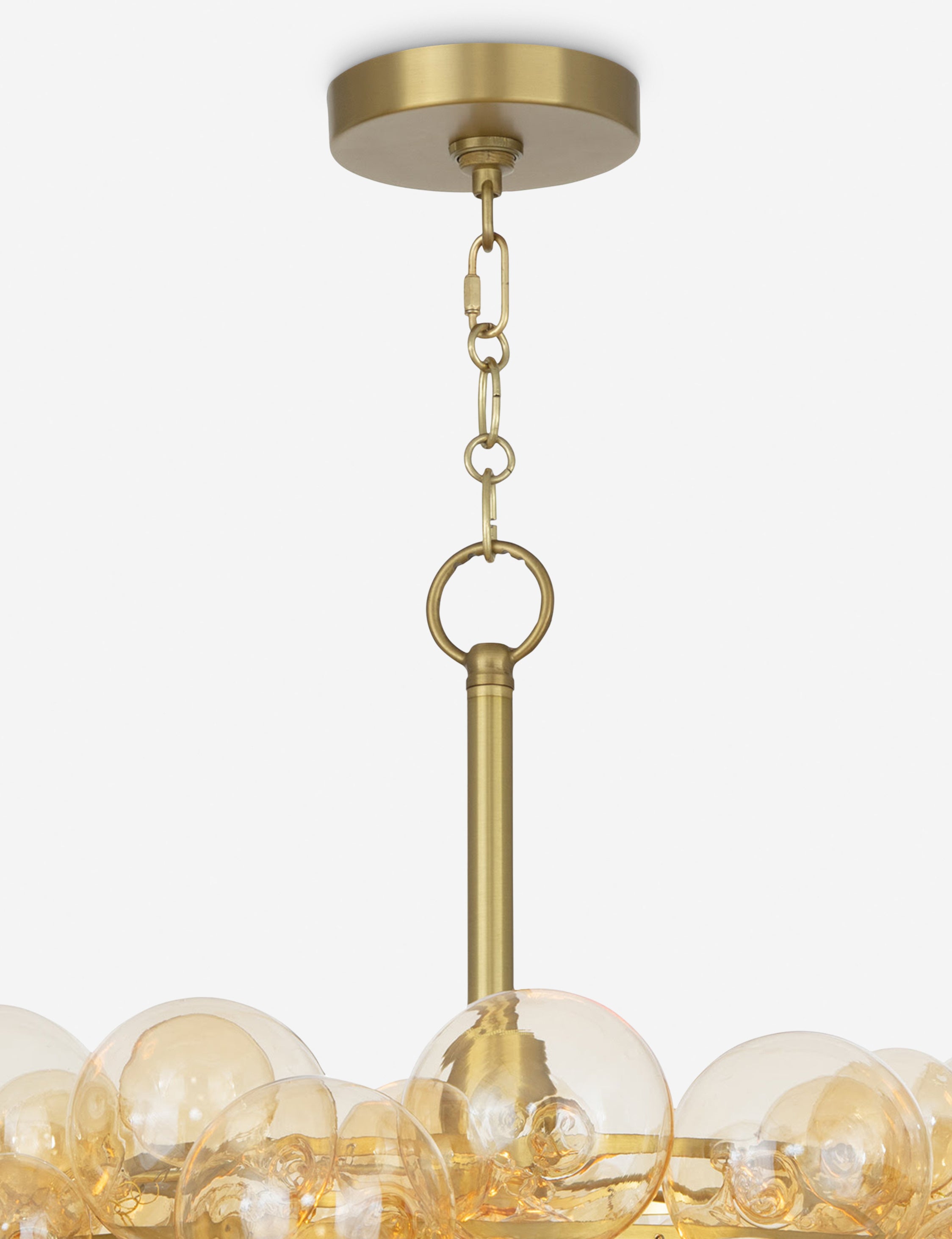 Regina Andrew Bubbles Chandelier - Modern Crystal Glass Ceiling Light Fixture for Dining Room, Living Room & Bedroom Decor