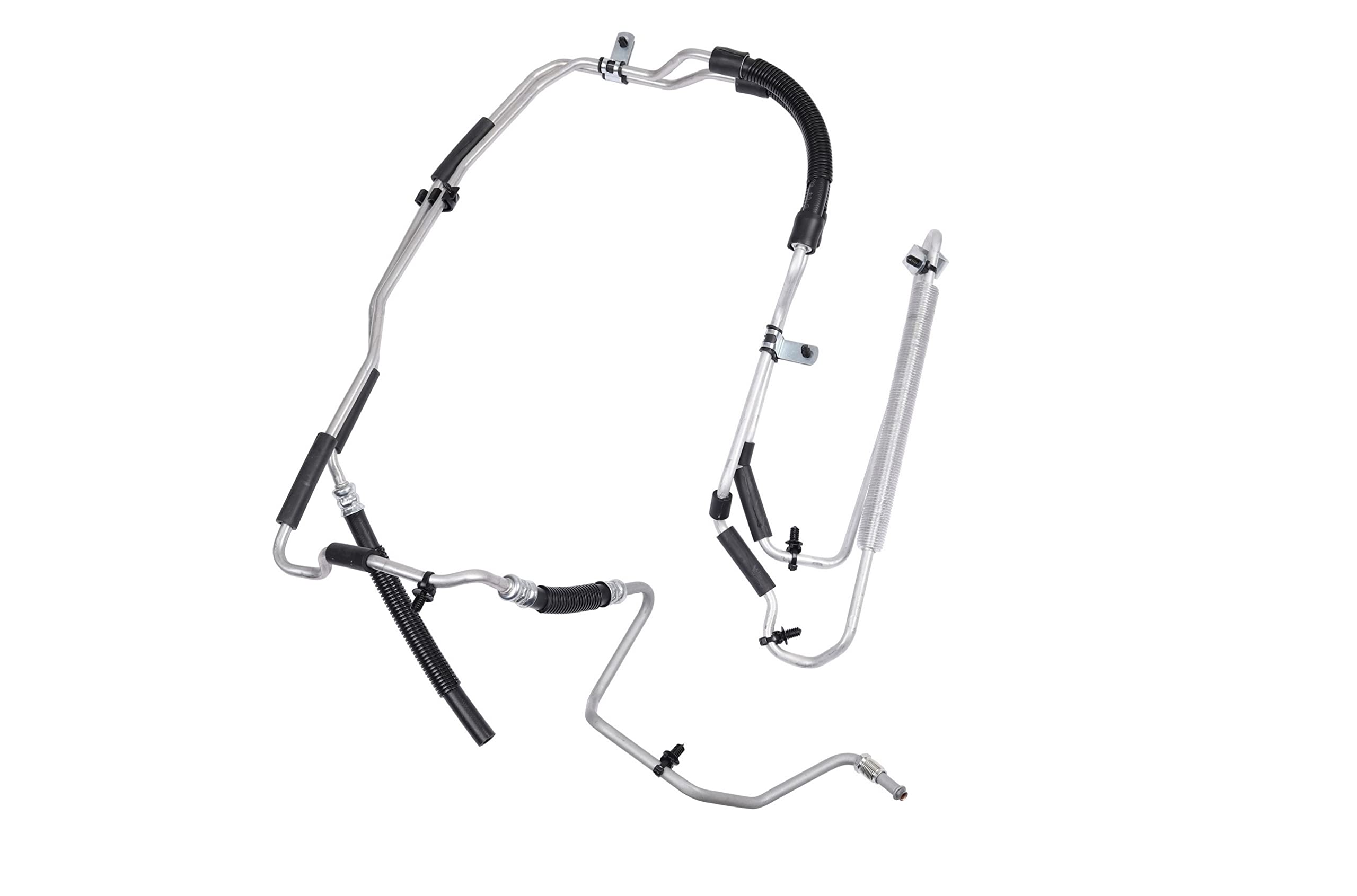 Sunsong 3404840 Power Steering Return Line Hose Assembly - High-Quality Replacement for Smooth Steering - Perfect for Chevy, GMC, Ford & Dodge Trucks & SUVs