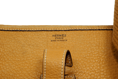 Authentic Hermes Evelyne GM Handbag in Dark Tan Clemence Leather - Luxury Shoulder Bag for Women, Perfect for Work, Travel & Everyday Use