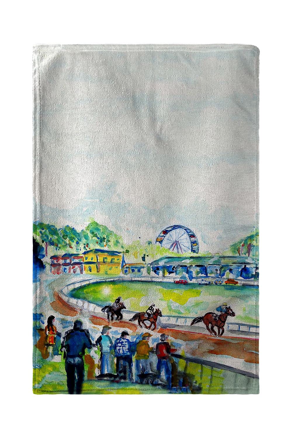 Betsy Drake Running Race Beach Towel - Quick Dry, Lightweight & Large for Runners, Athletes - Perfect for Marathons, Triathlons & Outdoor Sports