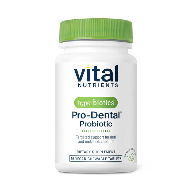Vital Nutrients Hyperbiotics Pro Dental Probiotic Supplement for Oral Health - Supports Fresh Breath, Healthy Gums & Teeth - Ideal for Daily Dental Care Routine
