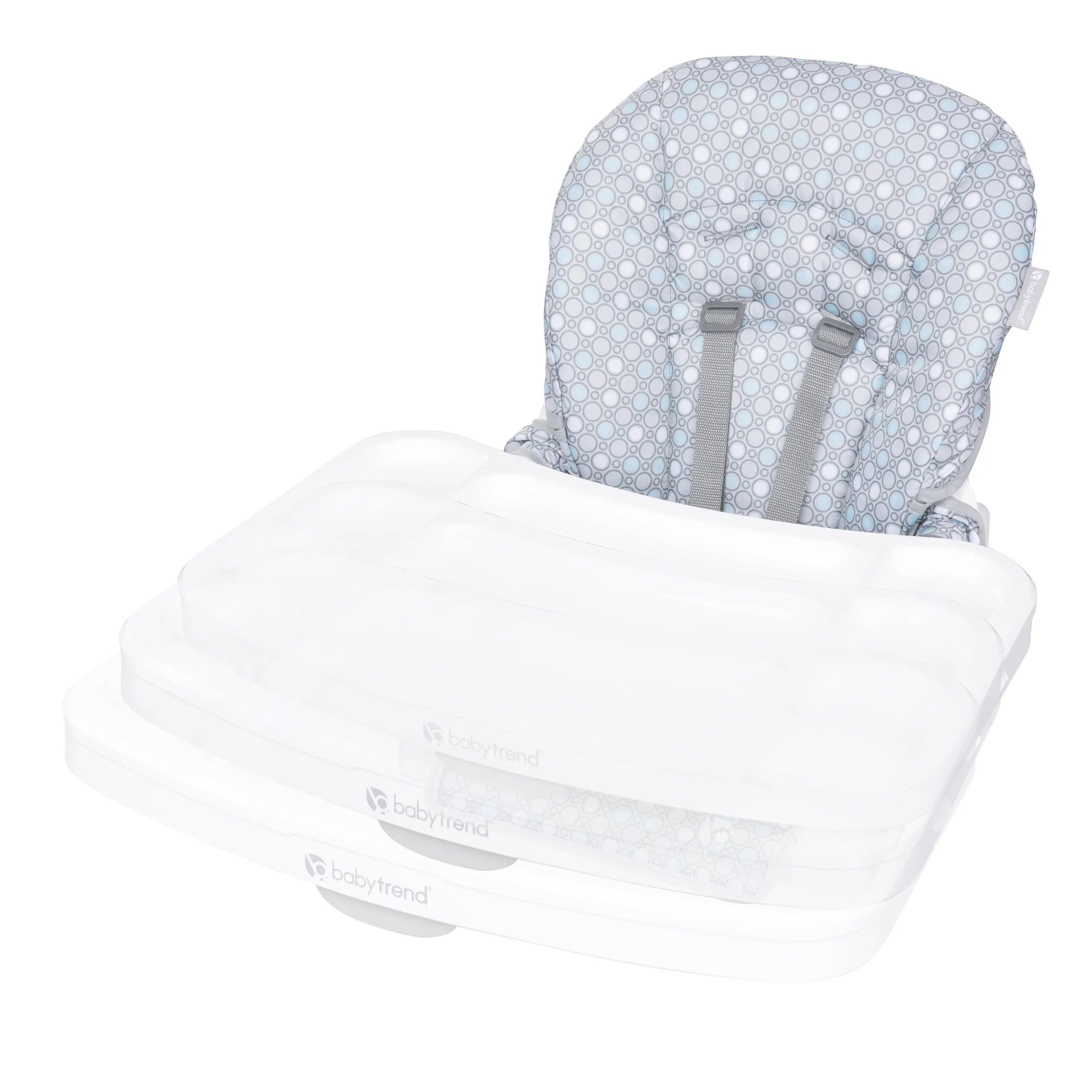 Space-Saving Baby Booster High Chair with Adjustable Height & Removable Tray - Perfect for Dining, Travel & Small Spaces