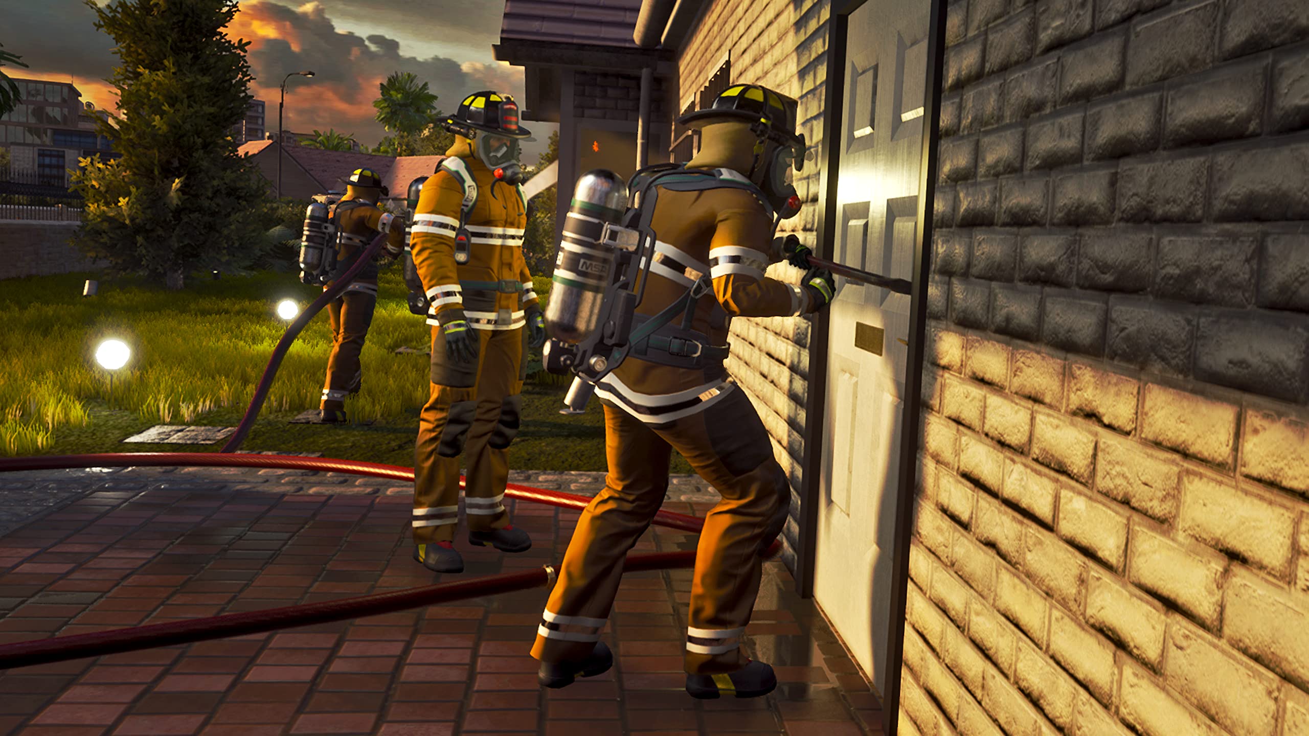 Firefighting Simulator - The Squad for PS5 | Realistic Fire Rescue Game | Perfect for Emergency Training & Family Game Night
