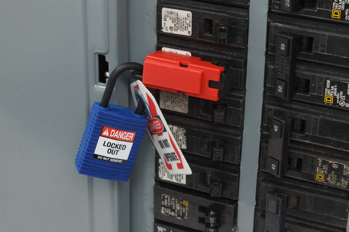 Brady SafeKey Lockout Padlock - 1.0