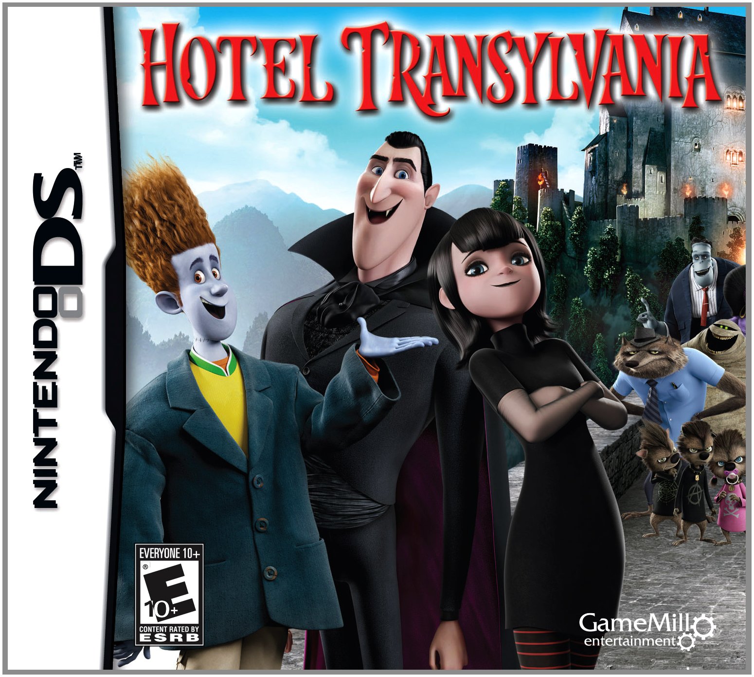 Refurbished Hotel Transylvania Game for Nintendo DS - Fun Family Adventure Game for Kids & Teens - Perfect for Travel, Gifts & Home Entertainment