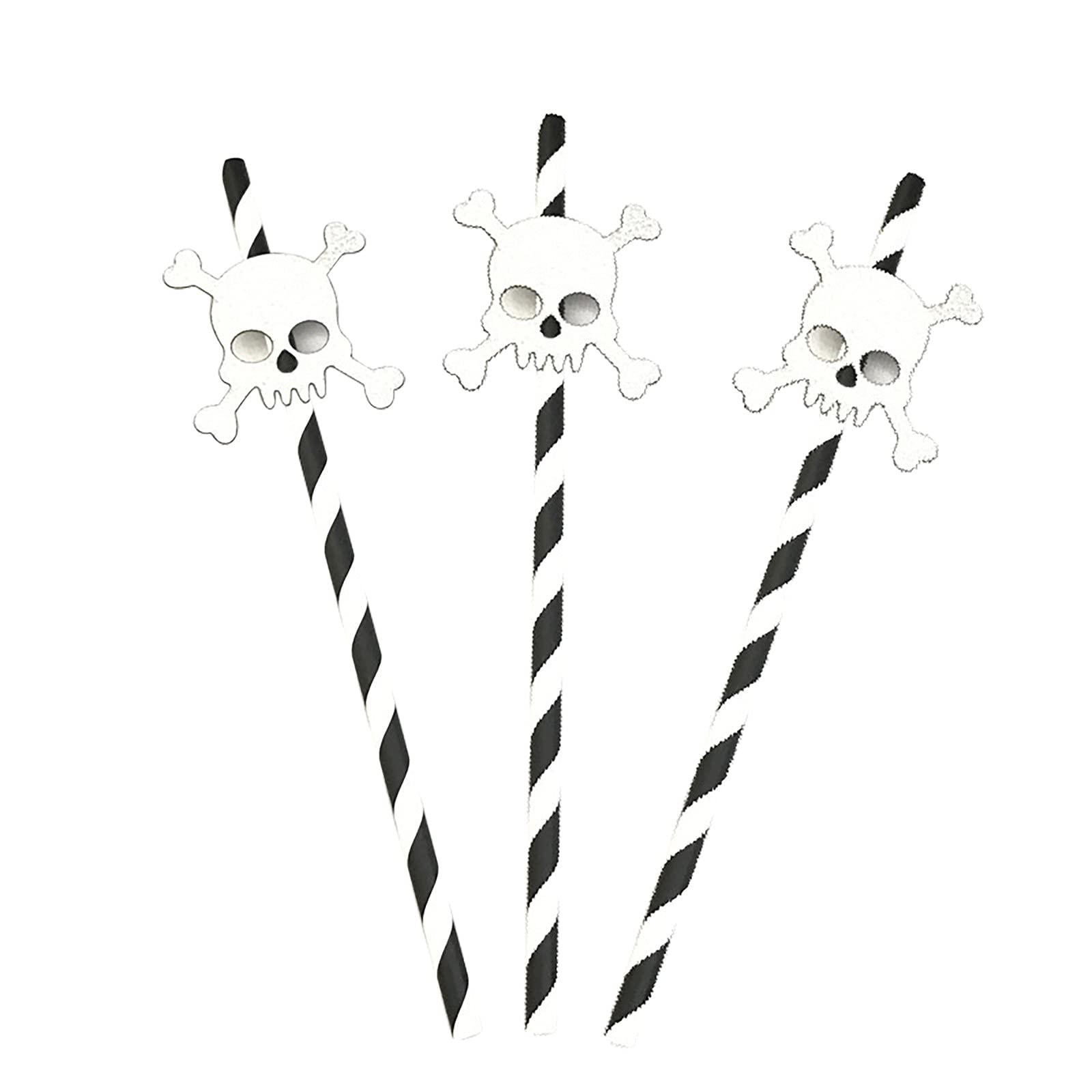 Funny Halloween Party Straws for Kids & Adults - 2 Years+