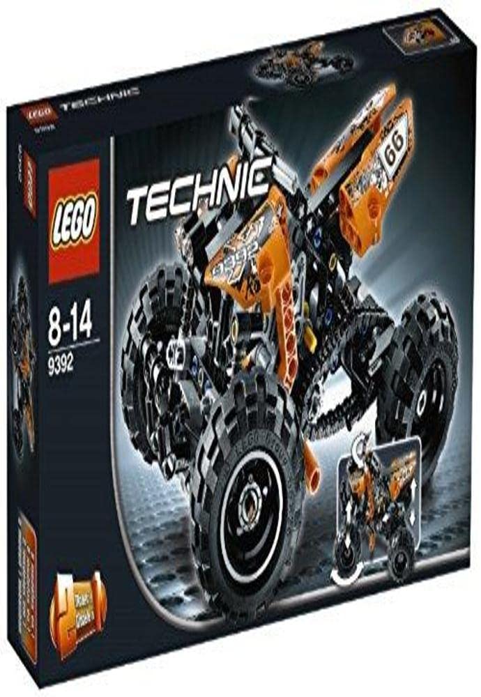 LEGO Technic Quad Bike 9392 - Off-Road Motorcycle Building Kit for Kids & Adults, STEM Educational Toy for Creative Play & Engineering Skills Development - Perfect for Birthday Gifts & Collector's Display