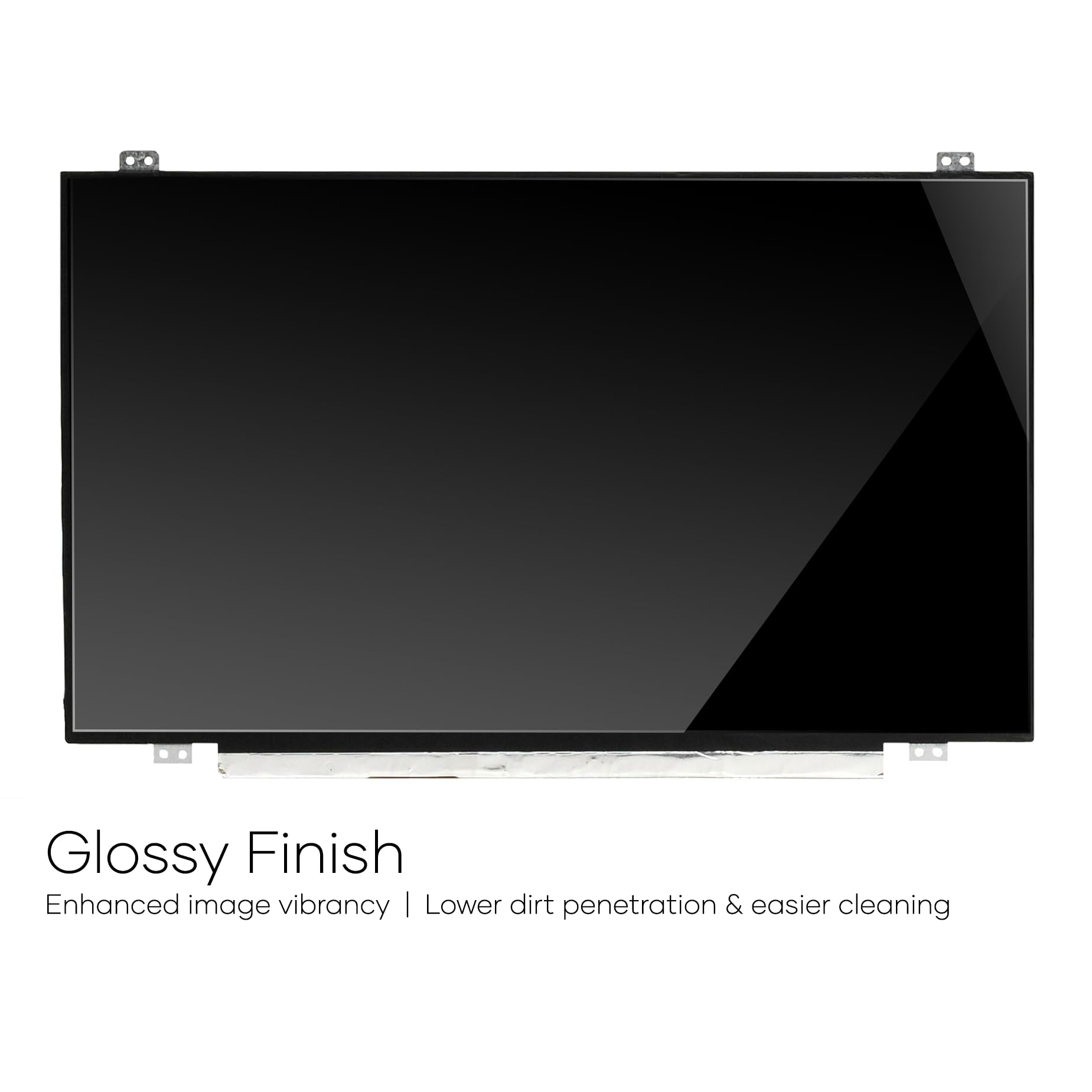 HP 15-DB1076NR LCD Screen Replacement - 30-Pin HD 1366x768 Glossy LED Display with Repair Tools - Perfect for DIY Laptop Screen Fixes & Upgrades