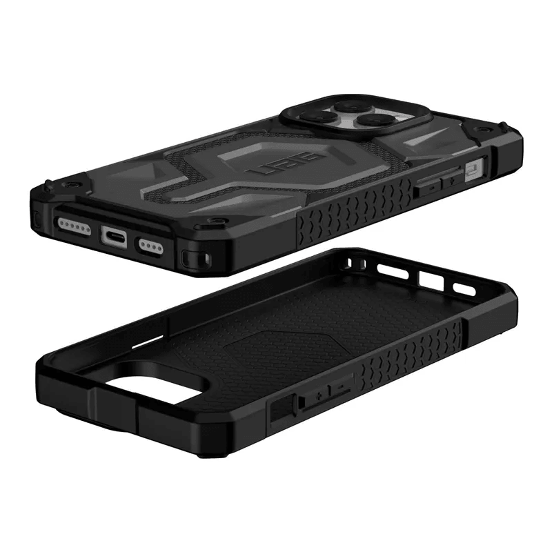 UAG Monarch Pro Kevlar iPhone 15 Pro Case with MagSafe - Rugged Protective Cover for Outdoor, Work & Daily Use