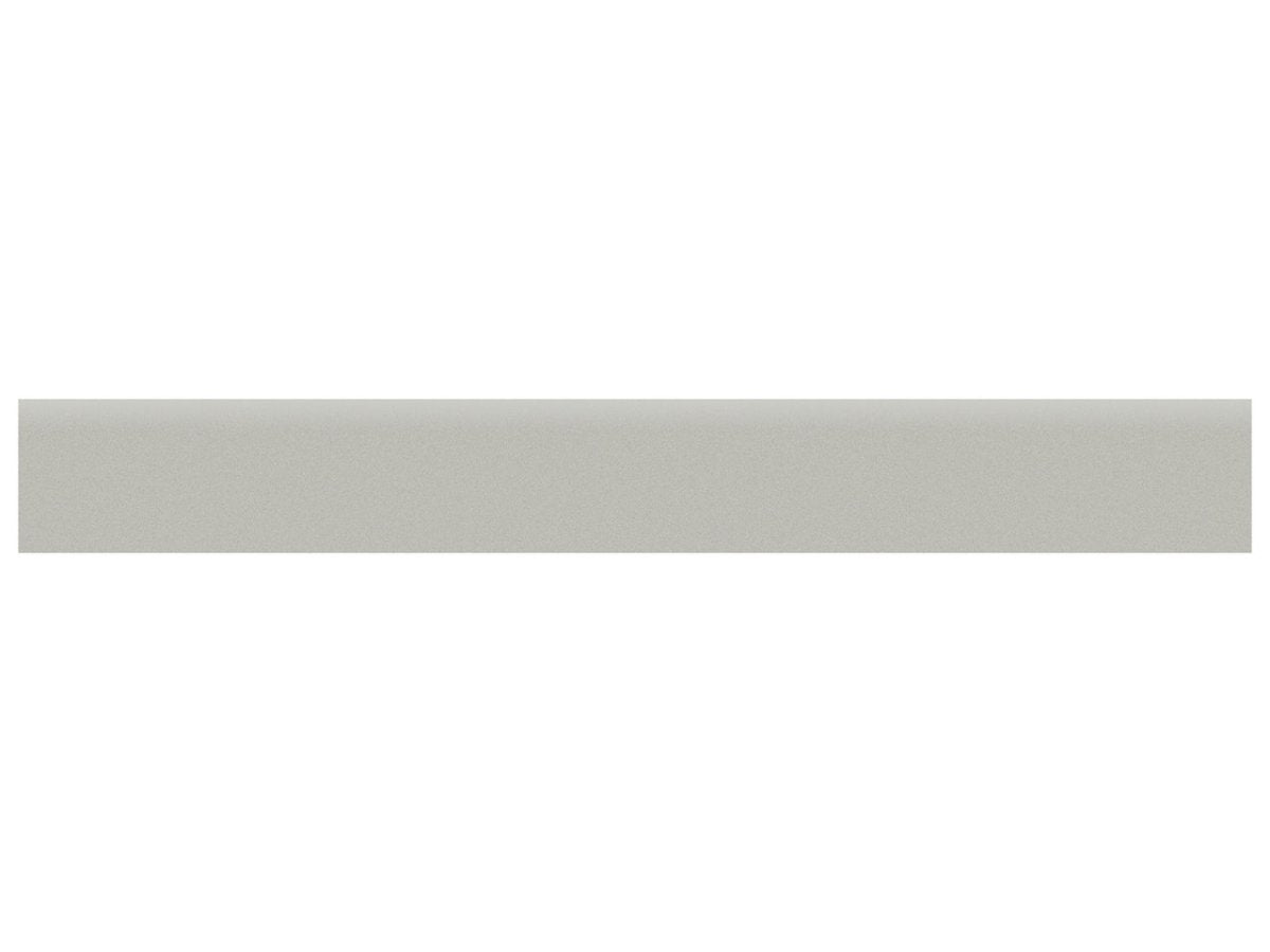 3 X 24 Inch Prima Smoke Matte Unglazed Porcelain Bullnose Tile - Perfect for Kitchen Backsplash, Bathroom Walls & Fireplace Surrounds