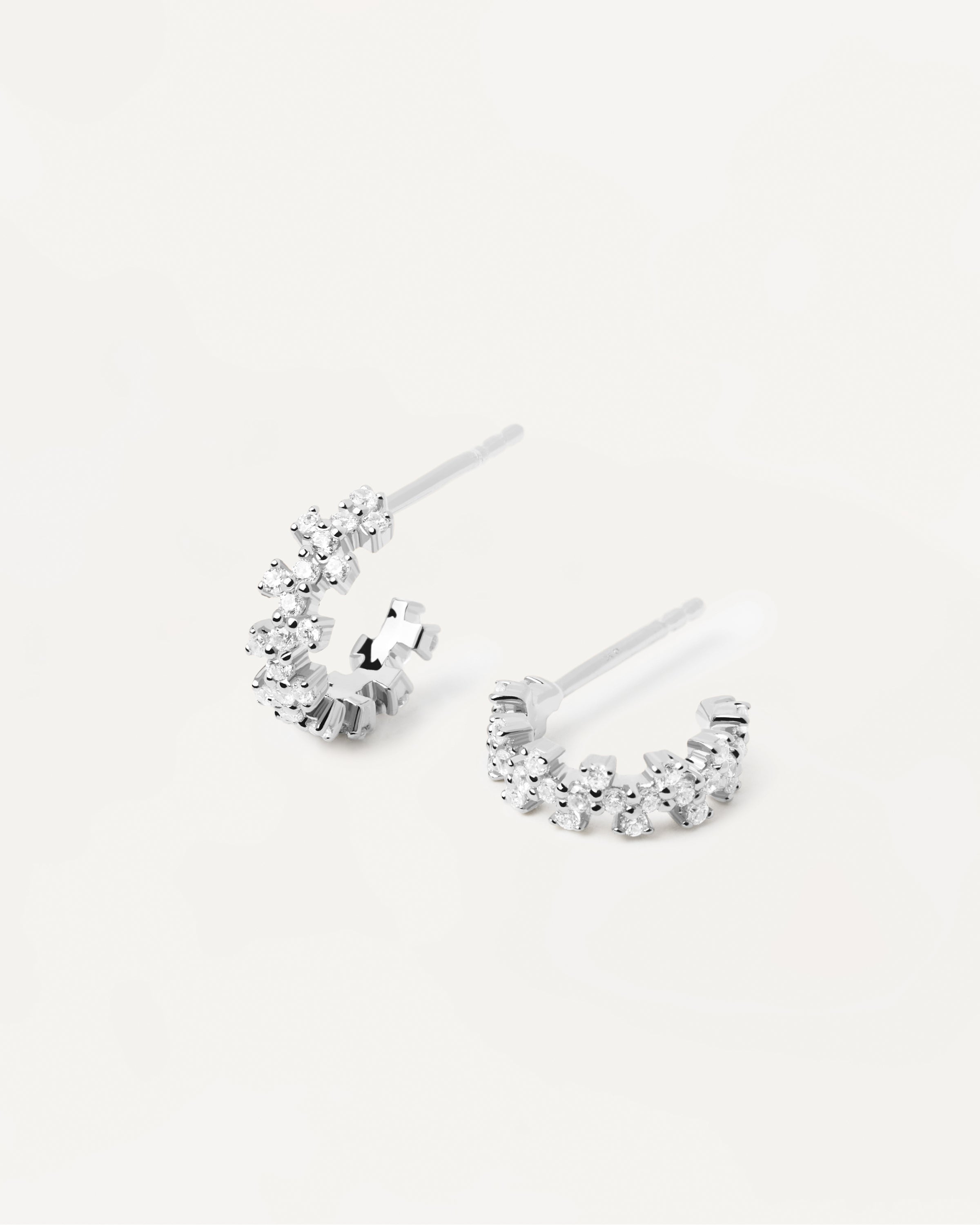 Little Crown Silver Earrings for Women - Dainty Sterling Silver Stud Earrings - Perfect for Everyday Wear, Gifts & Special Occasions