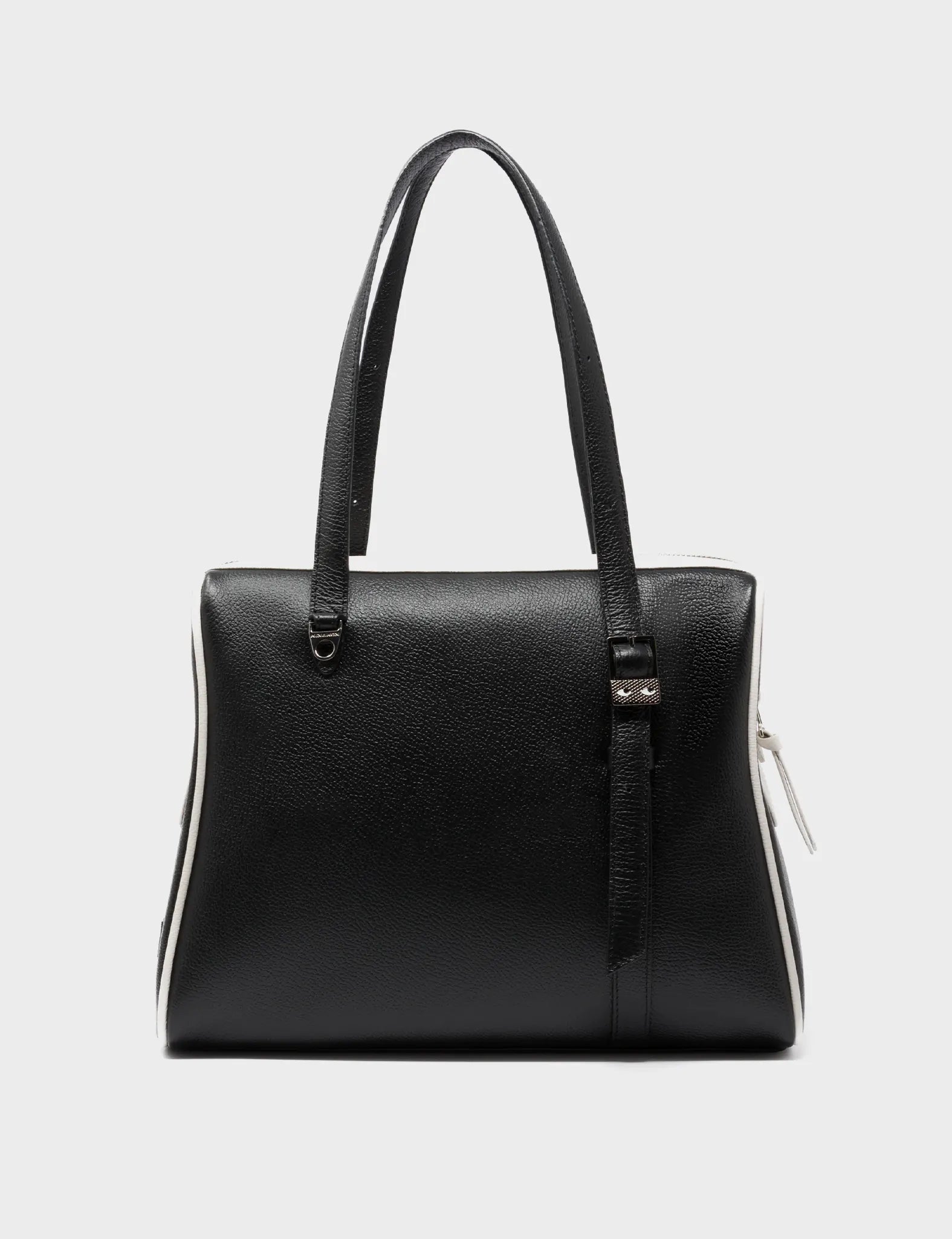 Esther Black Satchel Bag - Creatures of the Future Design Handbag for Women | Stylish Crossbody Purse for Work, Travel & Everyday Use