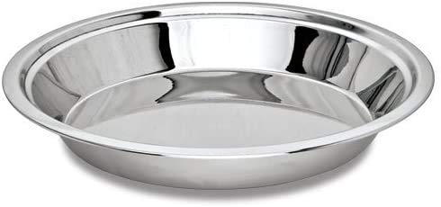 PLANET07 16-Inch Stainless Steel Indian Paratha Roti Dough Maker - Heavy Duty Pie Pan, Dough Mixer & Kneader for Perfect Flatbreads - Ideal for Home Cooking, Bakeries & Indian Restaurants