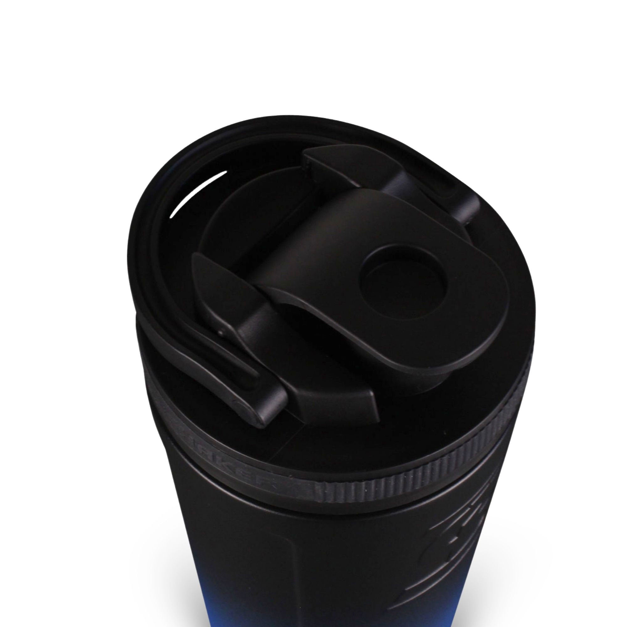 36oz Insulated Stainless Steel Shaker Bottle - Navy Black Ombre Gradient for Protein Shakes, Smoothies & Gym Workouts | Leakproof & BPA Free | Perfect for Fitness, Bodybuilding & Post-Workout Recovery