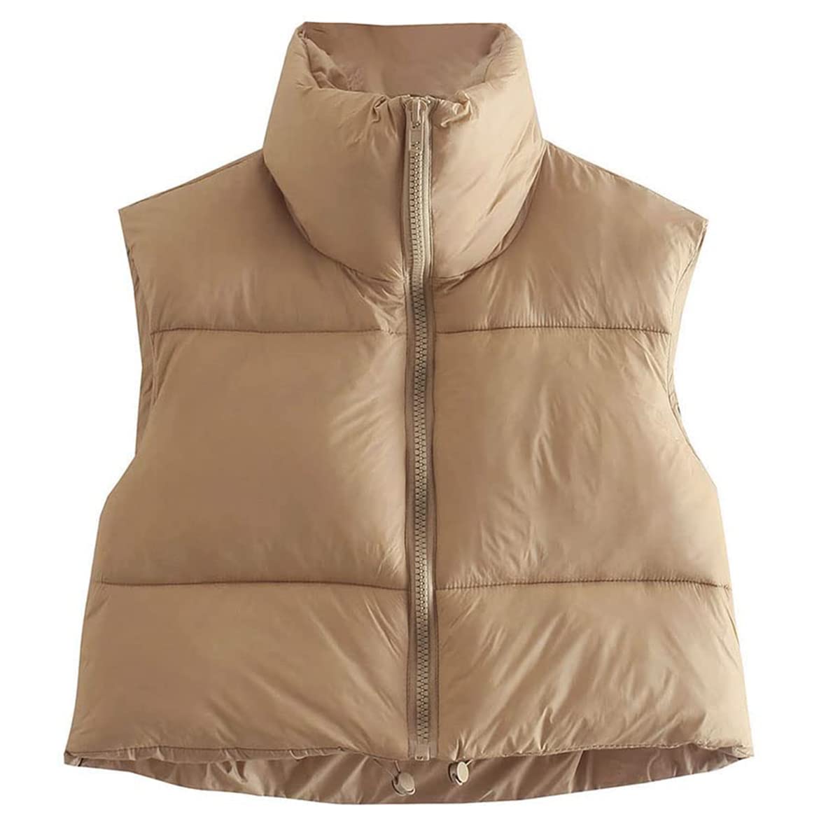 KEOMUD Women's Winter Puffer Vest - Lightweight Quilted Jacket for Outdoor Activities, Hiking & Casual Wear
