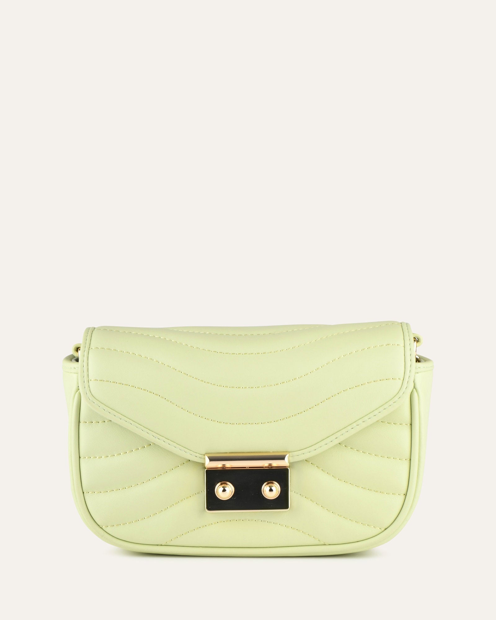 MAYA Crossbody Bag Honeydew Green Genuine Leather Purse for Women - Perfect for Work, Travel & Everyday Use