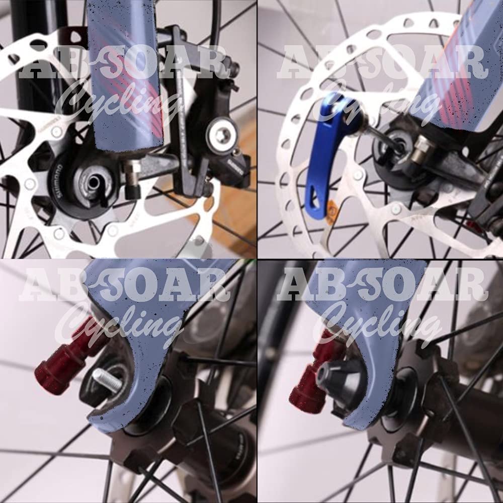 Quick Release Bike Skewer - 145mm/185mm Black Alloy Lever for Mountain, Road & City Bicycles | Secure Wheel Axle Replacement for Commuting, Trail Riding & Urban Cycling