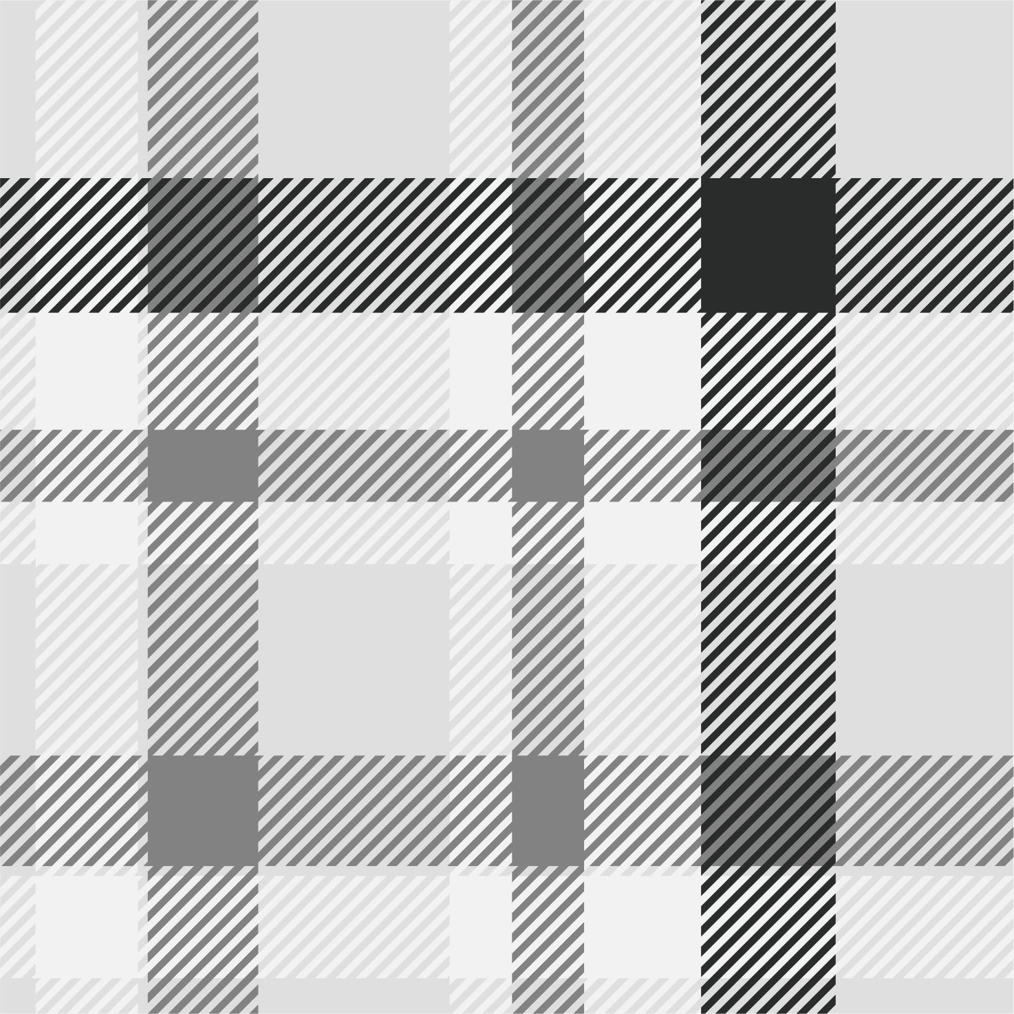 Plaid Pattern #4 Water Slide Decal Sheet - Custom DIY Craft Decals for Tumbler, Mug, Glass, and Ceramic Projects - Perfect for Home Decor, Party Favors, and Personalized Gifts