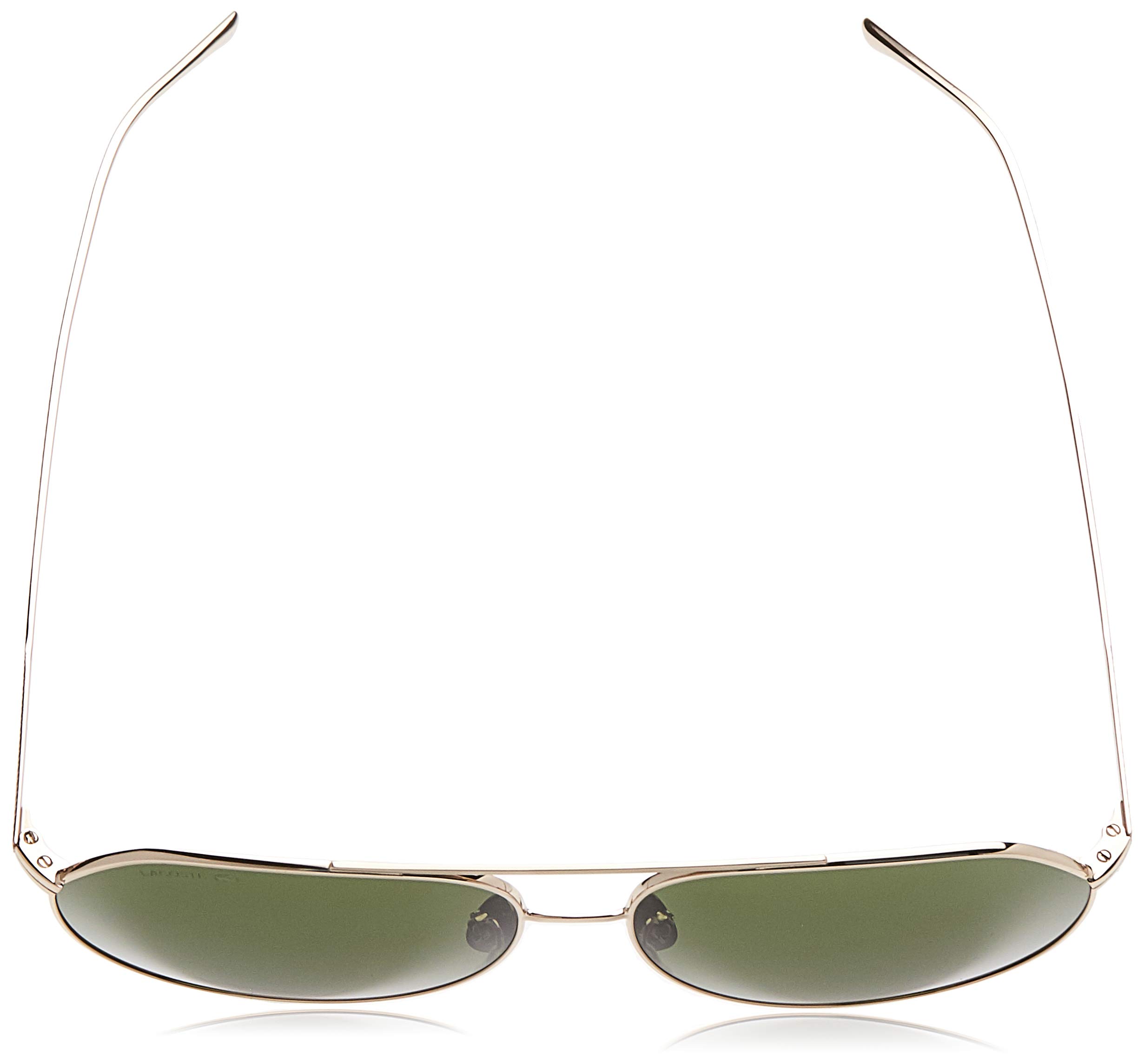 Lacoste L209s Aviator Sunglasses for Men & Women - Polarized UV Protection Pilot Style Shades - Perfect for Driving, Travel & Outdoor Activities