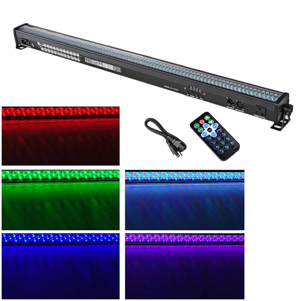 TheLAShop 40in 30W 6 Channel RGB LED Wall Washer Light - Indoor/Outdoor Party, Stage, and Landscape Lighting for Events, Clubs, and Home Decor