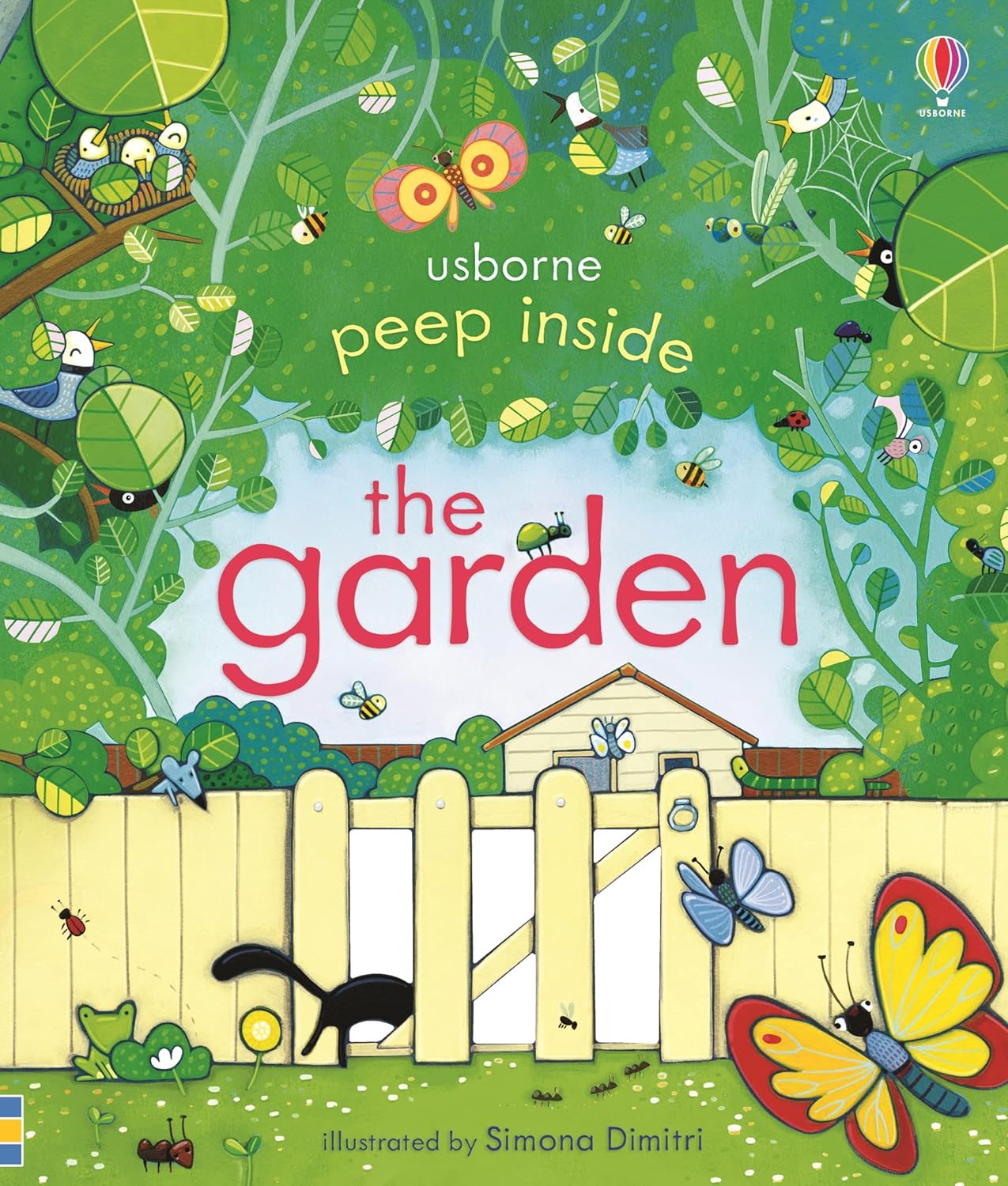 Usborne Peep Inside the Garden Board Book - Interactive Lift-the-Flap Children's Nature Book for Early Learning & Outdoor Exploration | Perfect for Preschoolers, Bedtime Stories & Garden Discovery Activities