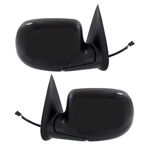 New Pair of Power Door Mirrors Compatible with 1999 Chevrolet Silverado - GM1320226, 15179830, 15179829 - Perfect for Replacement & Enhanced Visibility While Driving