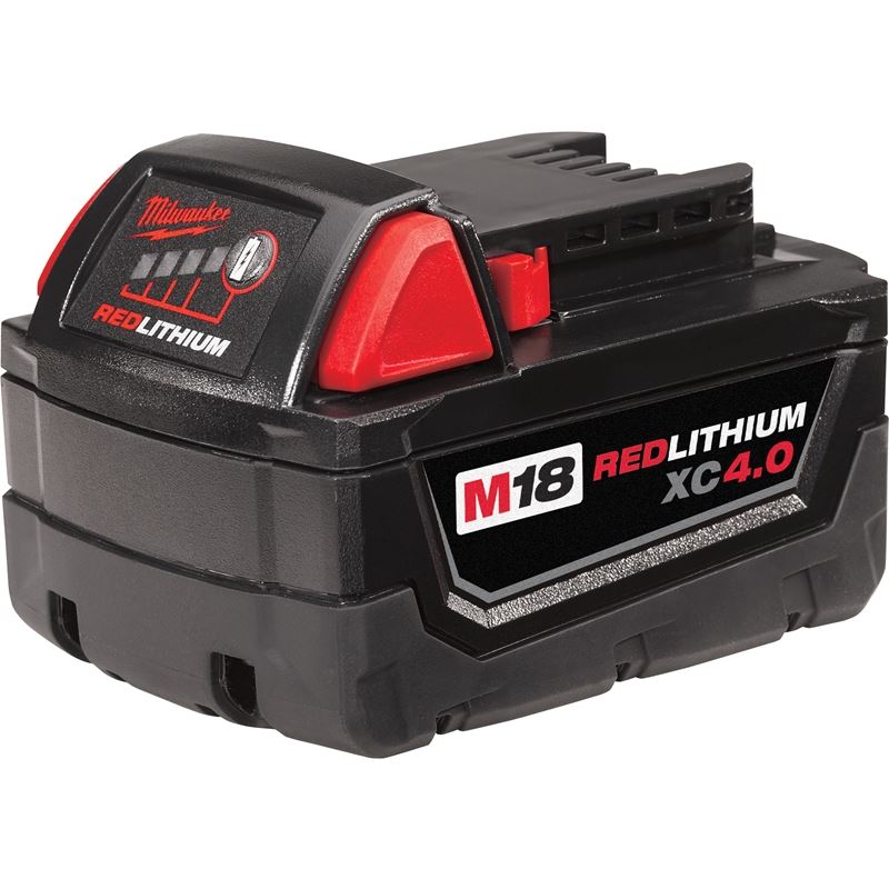 M18 18V Lithium-Ion Cordless REDLITHIUM XC 4.0Ah Extended Capacity Battery Pack (48-11-1840) - Power Tools, Outdoor Equipment & DIY Projects