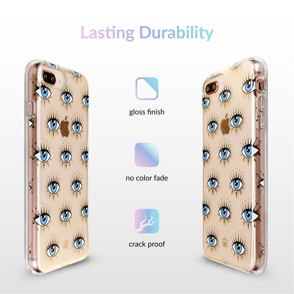 Evil Eye Protection iPhone Case - Stylish & Durable Phone Cover for iPhone 13/14/15 Pro Max - Perfect for Travel, Daily Use & Gift Giving