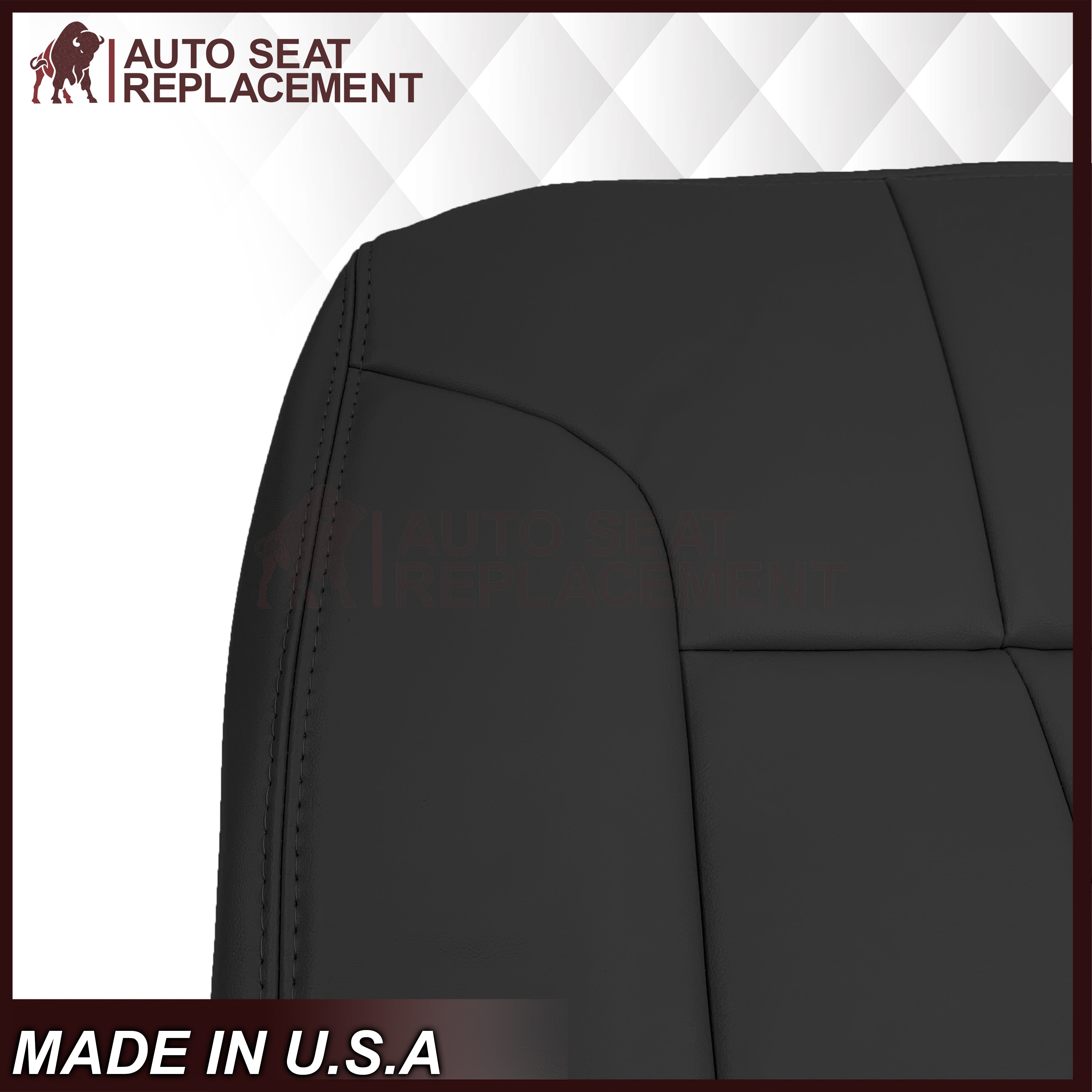 1994-1997 Dodge Ram Laramie SLT 1500/2500/3500 Black Seat Covers - Custom Fit Truck Seat Protectors for Comfort & Durability | Perfect for Work Trucks, Off-Roading & Daily Commutes