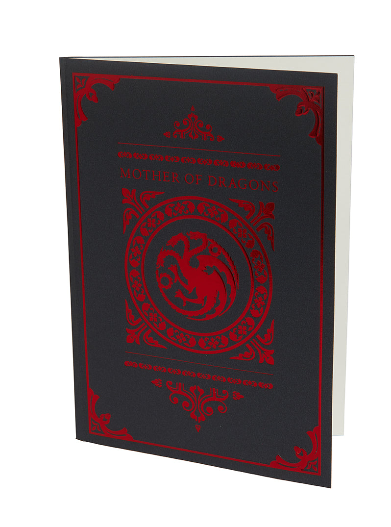 Game of Thrones Mother of Dragons Signature Pop-Up Greeting Card - Perfect for Collectors, GOT Fans, and Special Occasions