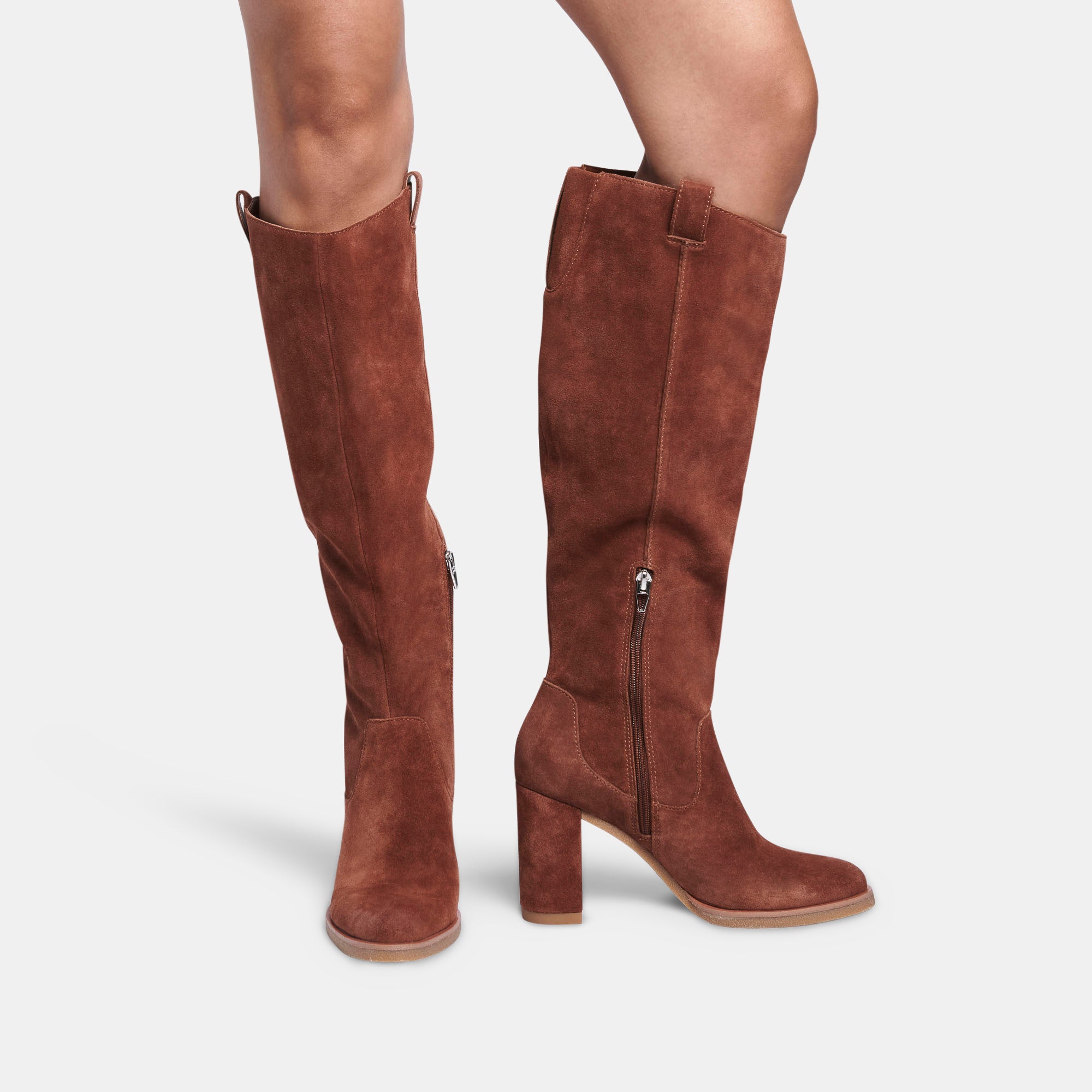 SARIE BOOTS BRANDY SUEDE ANKLE BOOTS - Women's Comfortable Casual Booties for Fall & Winter | Perfect for Office, Date Night & Outdoor Walking