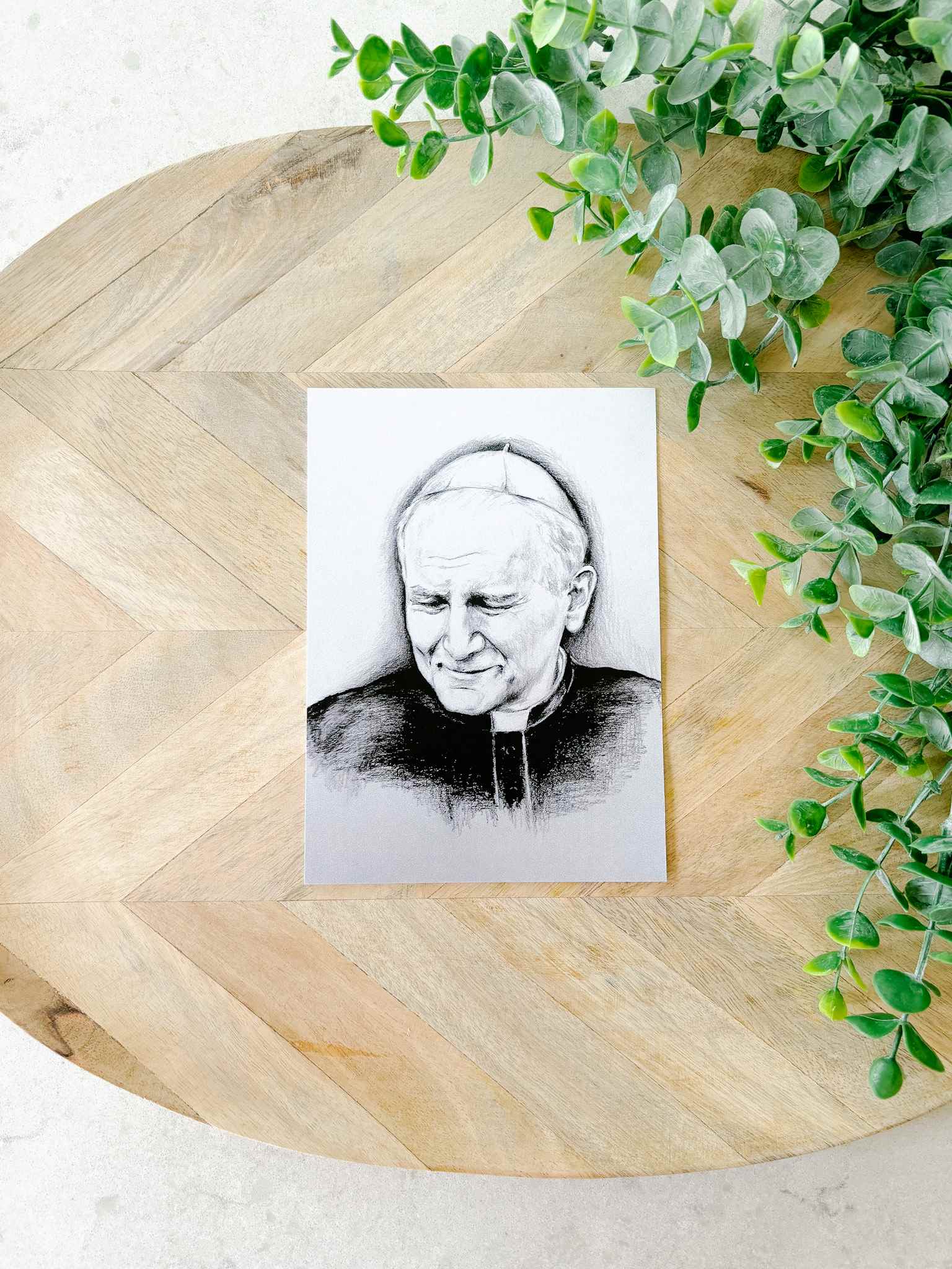 Saint John Paul II Print - Religious Wall Art for Home, Church & Office Decor - Inspirational Catholic Gift