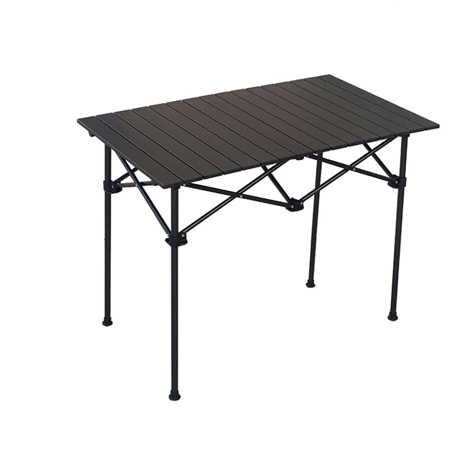 SHAOO Portable Folding Camping Table - Lightweight Aluminum Alloy Outdoor Side Table for Picnic, Beach & Travel | Compact, Stable & Easy to Carry | Perfect for Camping Trips, Backyard BBQs & Tailgating Parties