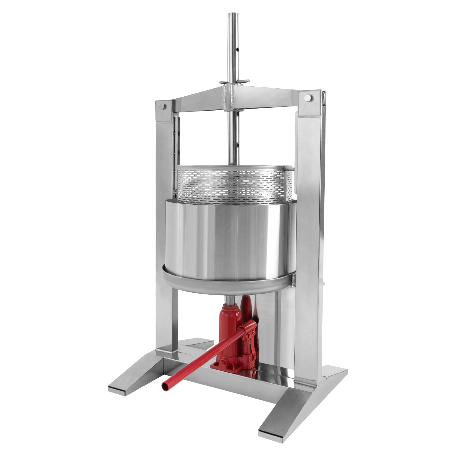 5.3 Gallon Hydraulic Fruit Wine Press - 100% Natural Manual Juice Maker for Apples, Grapes, Berries & Vegetables | Perfect for Homemade Cider, Olive Oil & Wine Making | Great for Home Brewing, Farm Use & DIY Juice Extraction