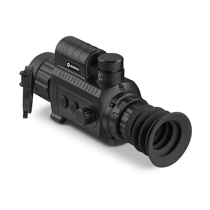 Konus Fiery RF 384x288 Thermal Imaging Monocular with Rangefinder - High Resolution Night Vision for Hunting, Surveillance & Outdoor Adventures